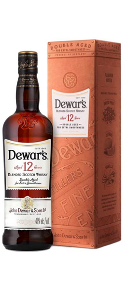 Dewar's 12 Year Old Blended Scotch Whisky