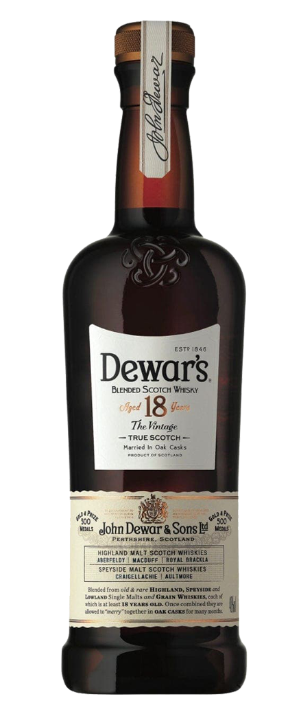 Dewar's 18 Year Old Blended Scotch Whisky