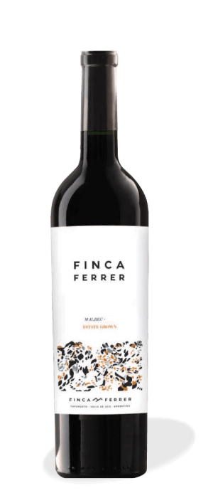 Finca Ferrer Estate Grown Malbec 2021, Gualtallary Red Wine Bottle