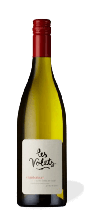 Les Volets Chardonnay 2021, Haute VallŽe de l'Aude White Wine Bottle