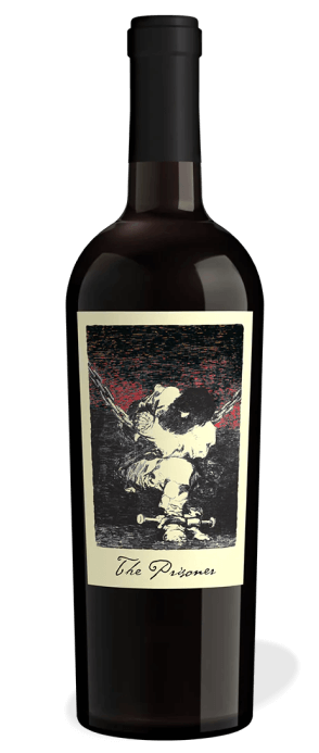 The Prisoner Red Blend 2019, Napa Valley Red Wine Bottle