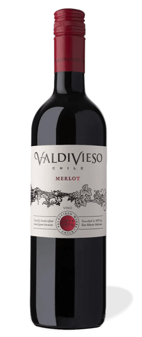 Valdivieso Merlot 2021 Chilean Red Wine Bottle